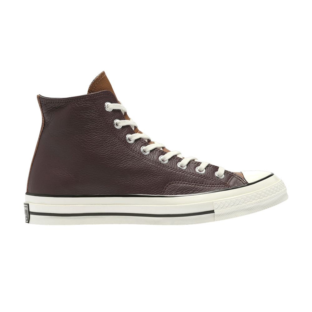 Converse Chuck 70 Leather High 'Colorblock - Dark Root Brown' | Men's Size 3.5