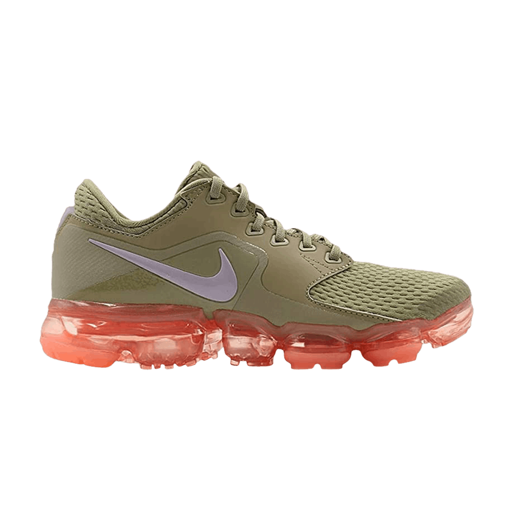 Shoes Olive Green And Orange Vapormax Air Max Vapormax Plus Black - Main Image