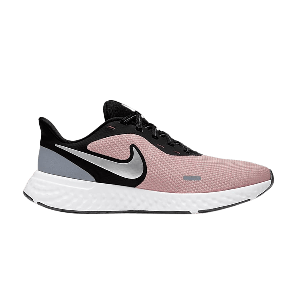 nike revolution 5 pink black