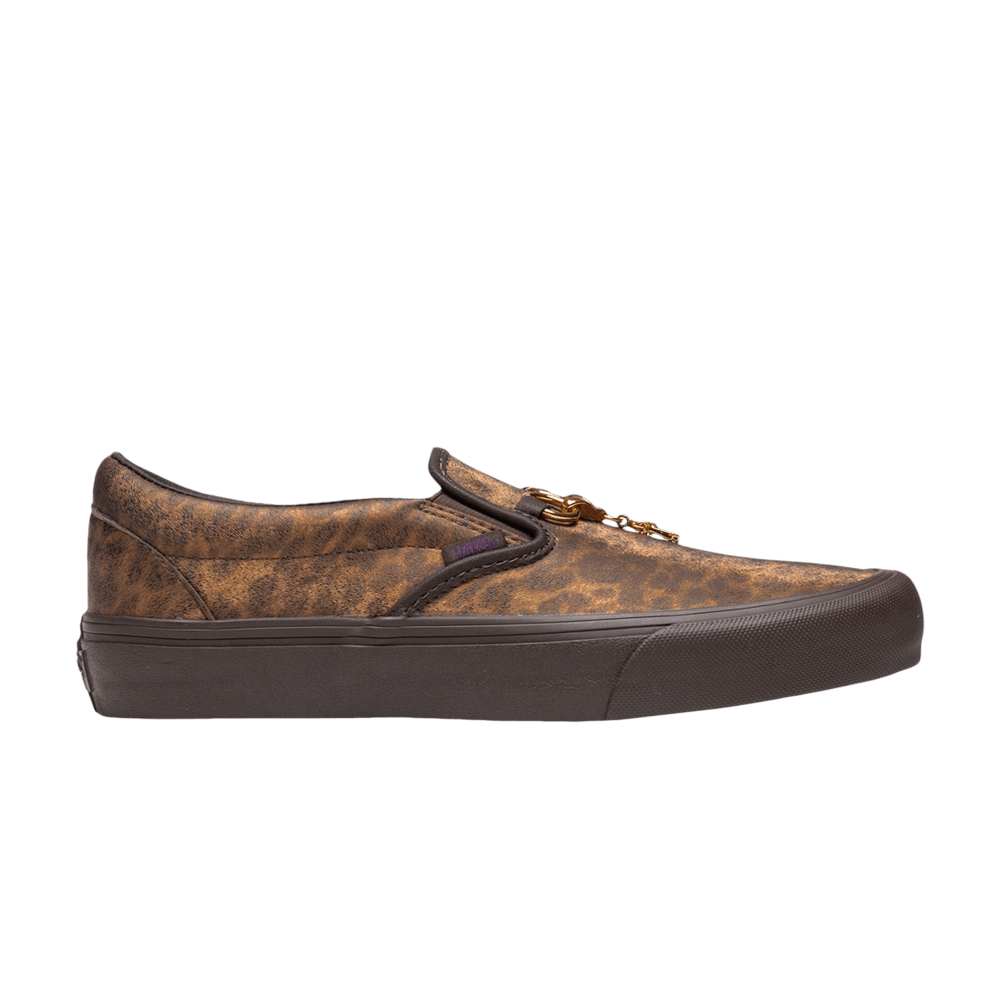 Buy Needles x Vault Classic Slip-On V 'Animal Print - Brown