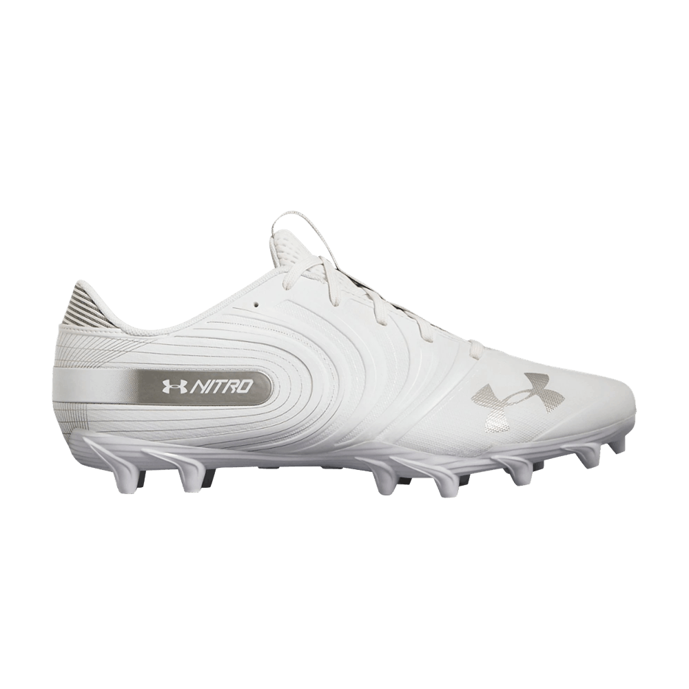 Buy Under Armour Nitro Low MC 'White Metallic Silver' - 3000182