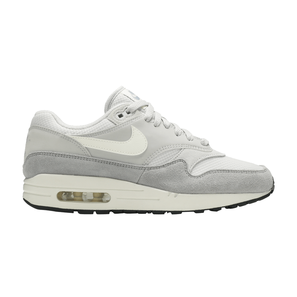 air max 1 white and grey
