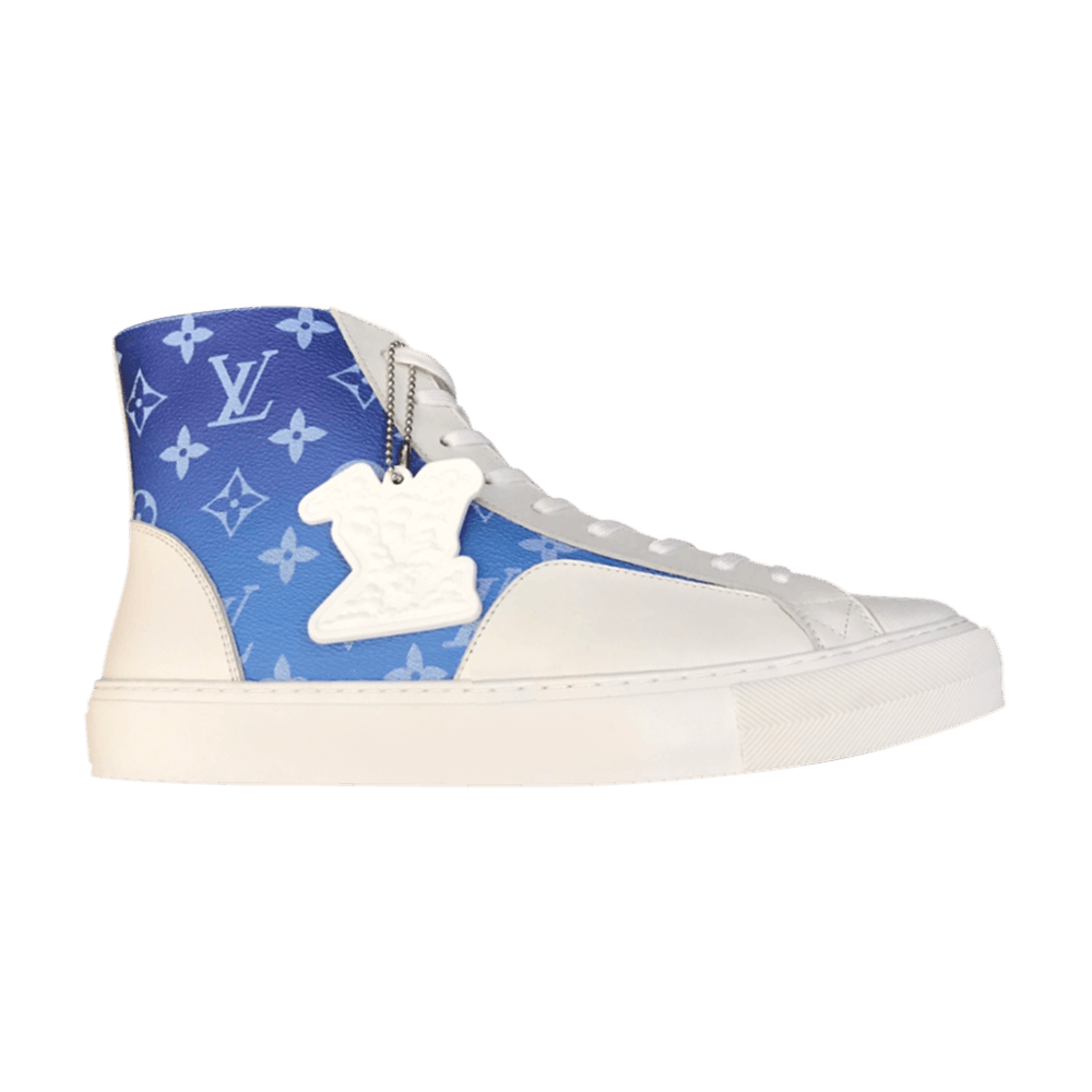 Louis Vuitton Monogram Bay Flower Slip On Sneakers 38.5 – The Closet