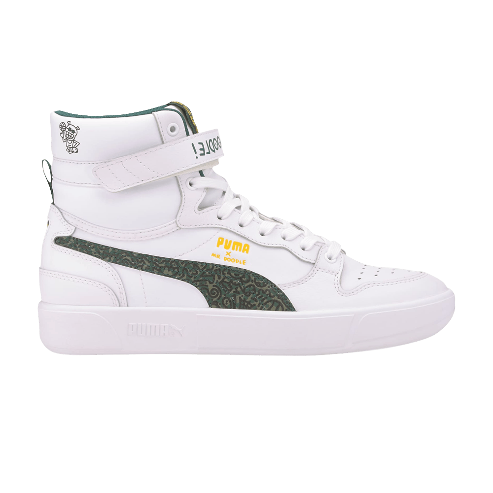 Size 4.0 Mr. Doodle x Sky LX Mid 'Wavy Doodles'