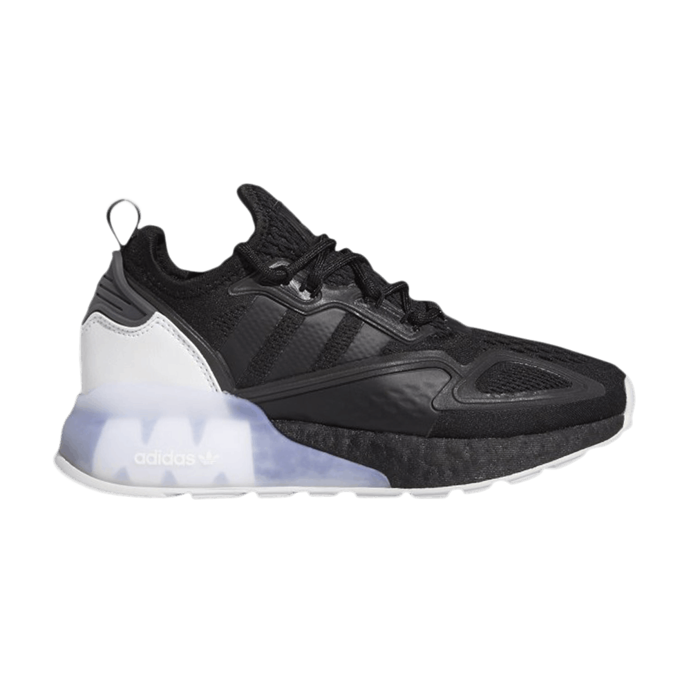 との Buy Adidas ZX 2K Boost J 'Black White' - FZ2948 | GOAT