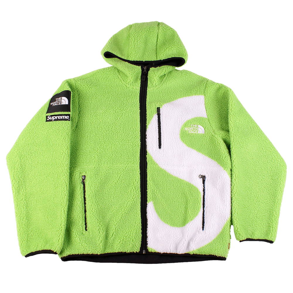 Buy Supreme x The North Face S Logo Hooded Fleece Jacket 'Lime 