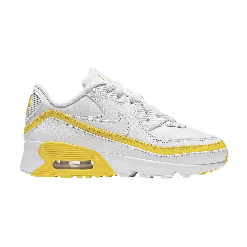 air max 90 undefeated white yellow