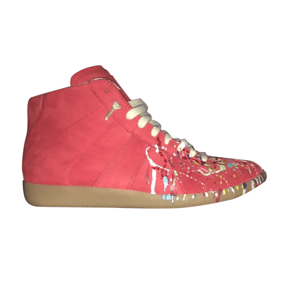 Maison margiela paint splatter red cheap