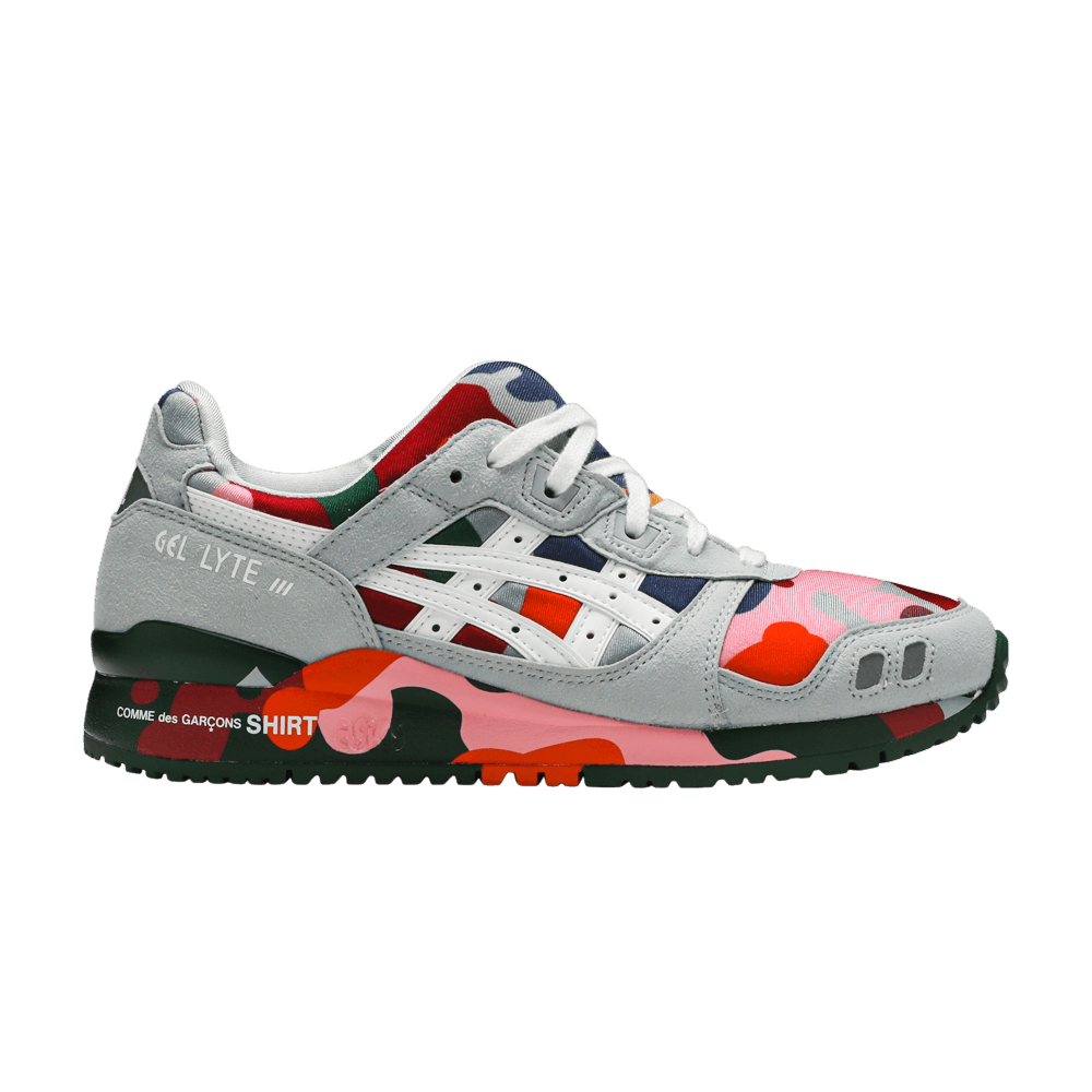 cdg shirt x asics gel lyte 3 og
