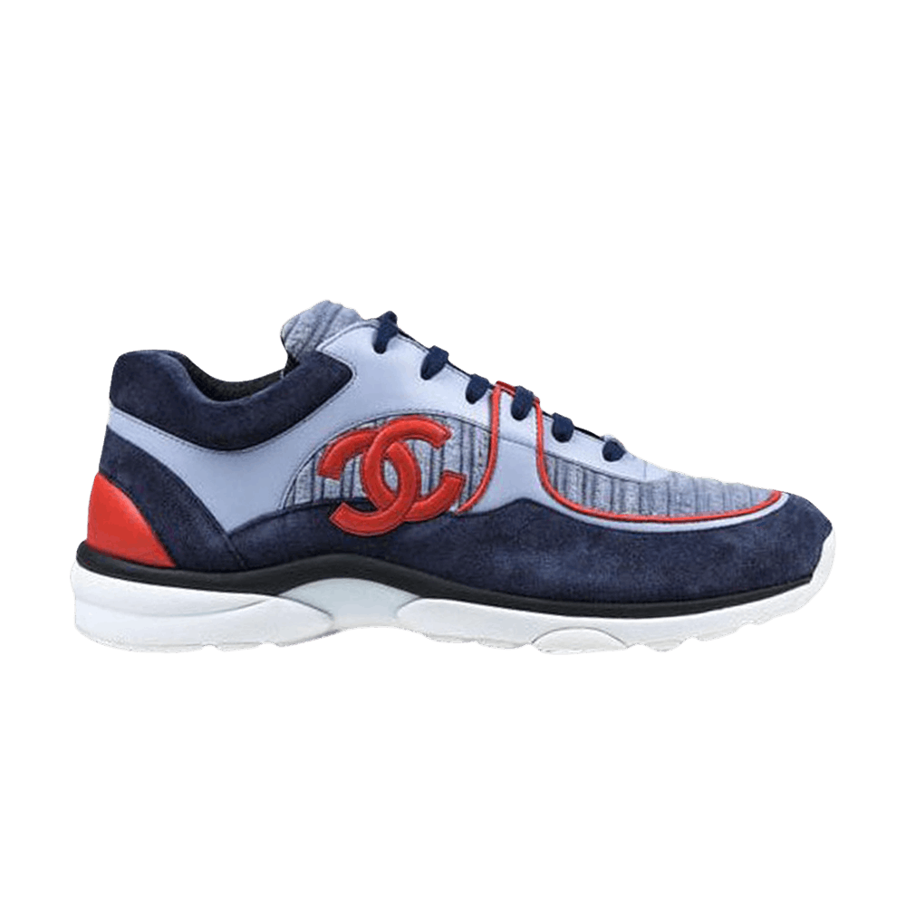 Buy Chanel Sneaker 'Navy Velvet' - G34052 Y53119 K0860 | GOAT