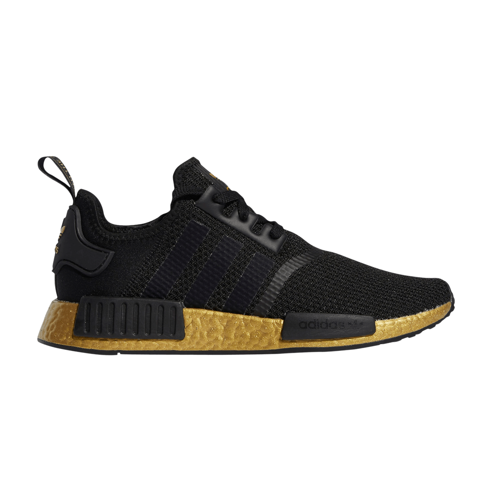 Adidas nmd r1 black gold deals