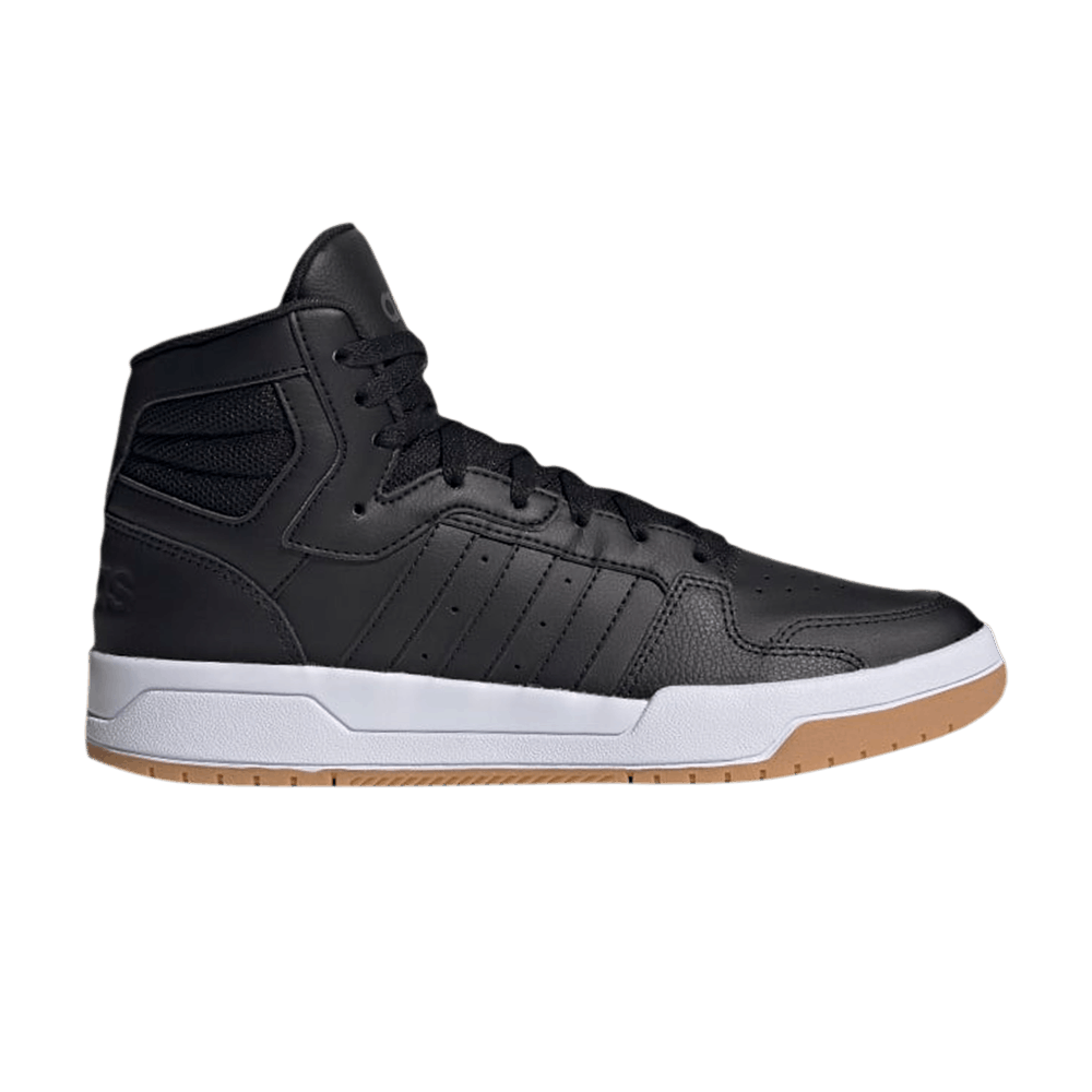 adidas Entrap Mid Shoes - Men's - Core Black / Gum - 6.5