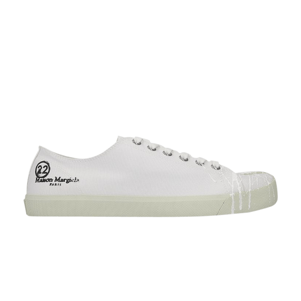 Buy Maison Margiela Tabi Canvas Low 'White Spill