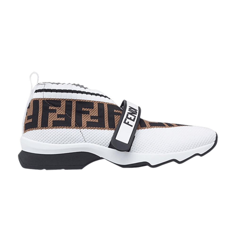 Fendi rockoko slip on sneakers top