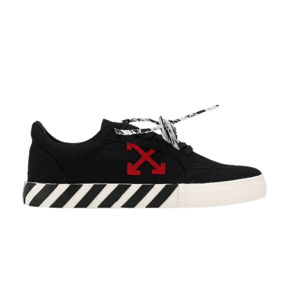 Buy Off-White Vulc Low 'Black Red' - OMIA085E20FAB001 1025