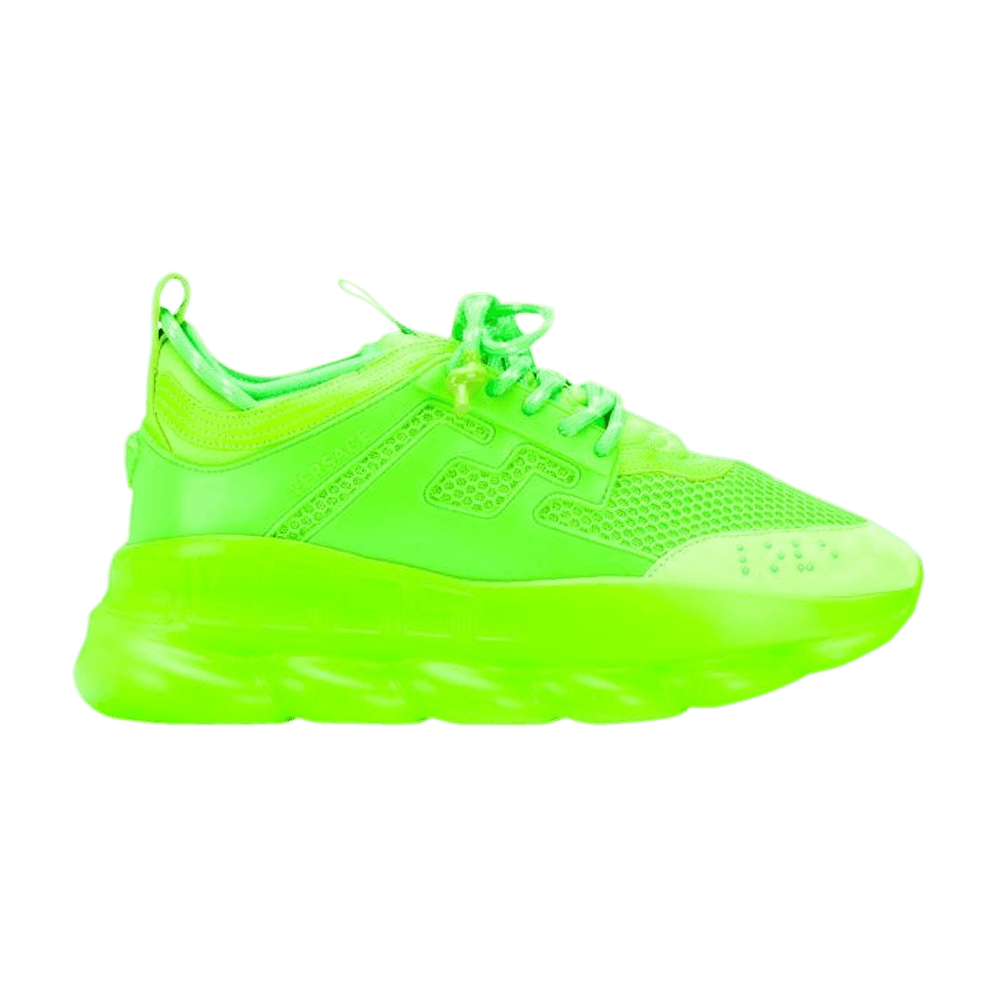 Now Available: Versace Chain Reaction Verde Giallo — Sneaker Shouts