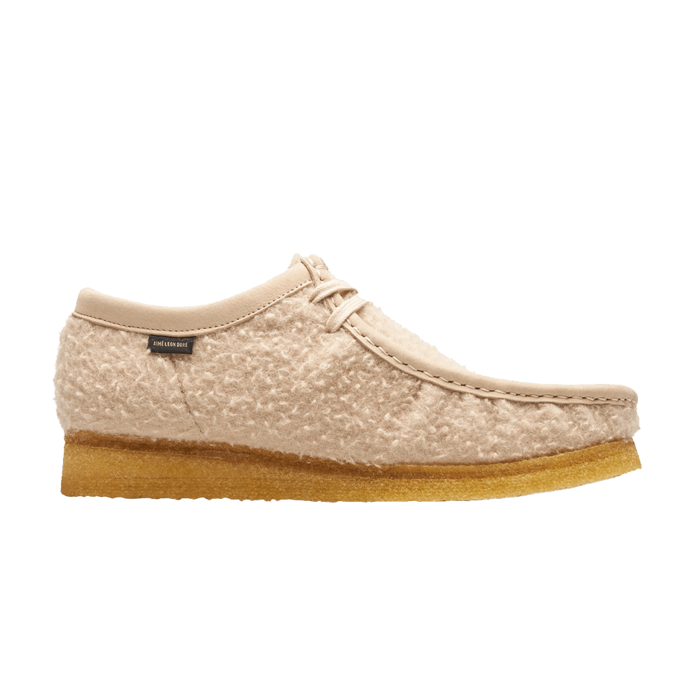 Buy Clarks Aimé Leon Dore x Wallabee Casentino Wool 'Beige' - 261