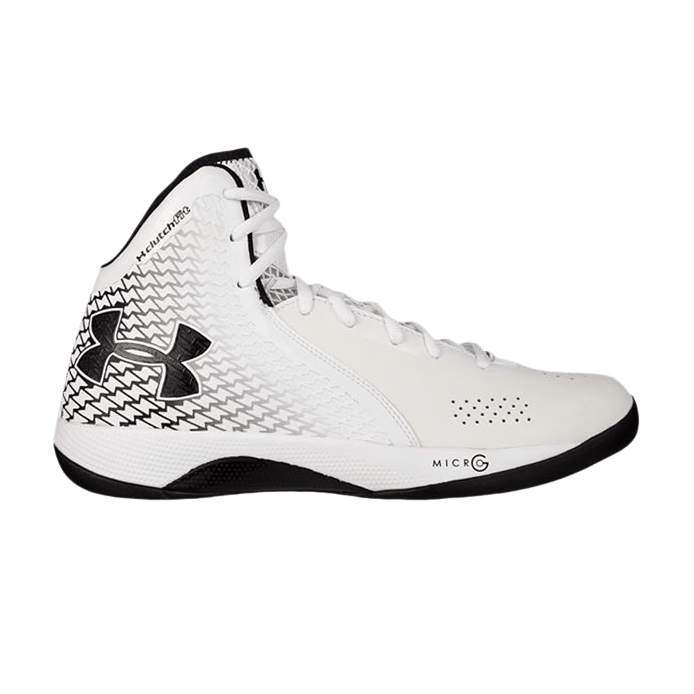 Buy Under Armour Micro G Torch 'White Black' - 1246940 100 | GOAT DE, image size:1000x1000