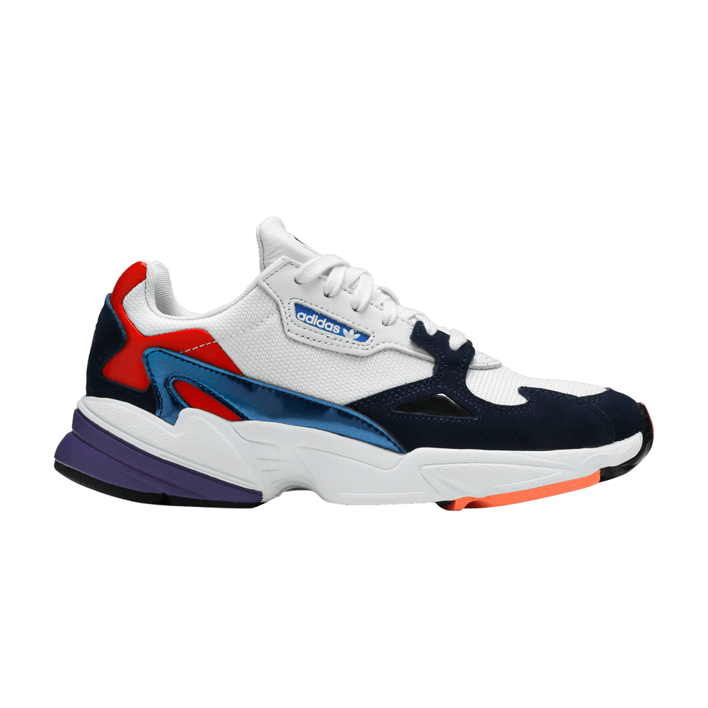 Buy Wmns Falcon Crystal White Navy CG6246 GOAT CA