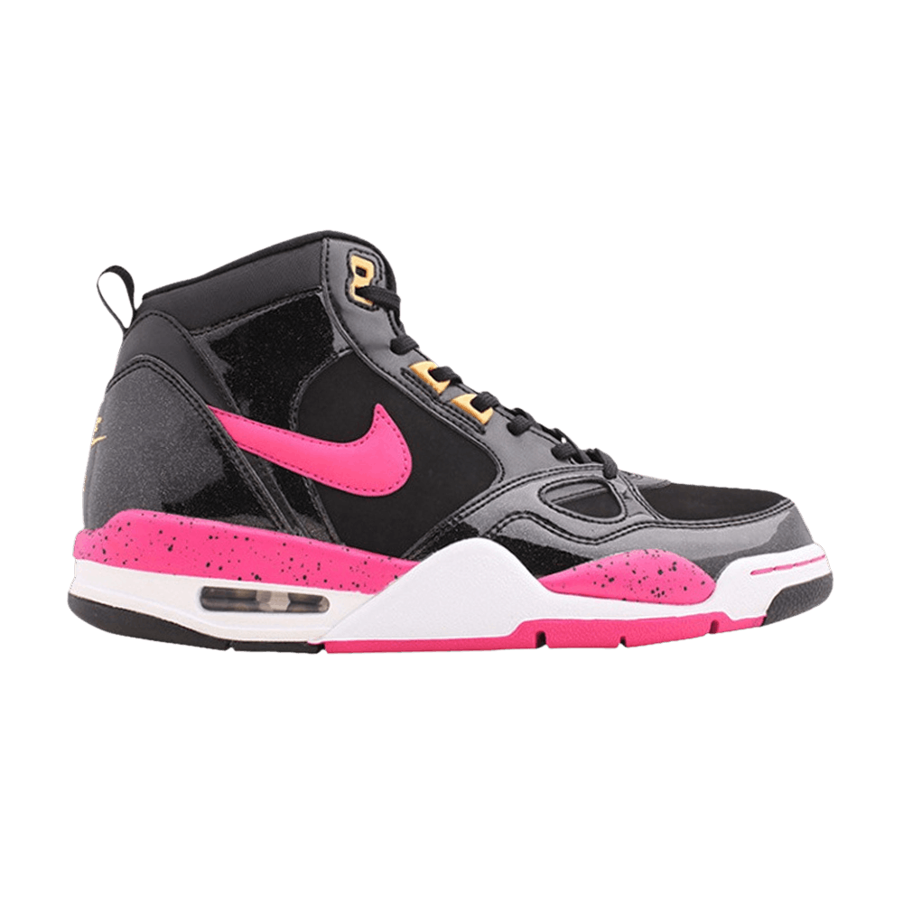 Buy Wmns Flight 13 Mid Black Pink 616298 006 GOAT UK