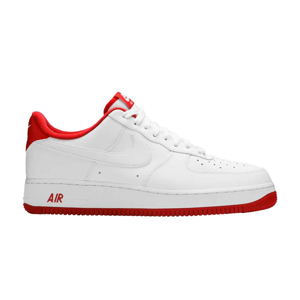 Nike Air Force 1 One Low '07 First Use White University Red DA8478-101  sz 9 Men