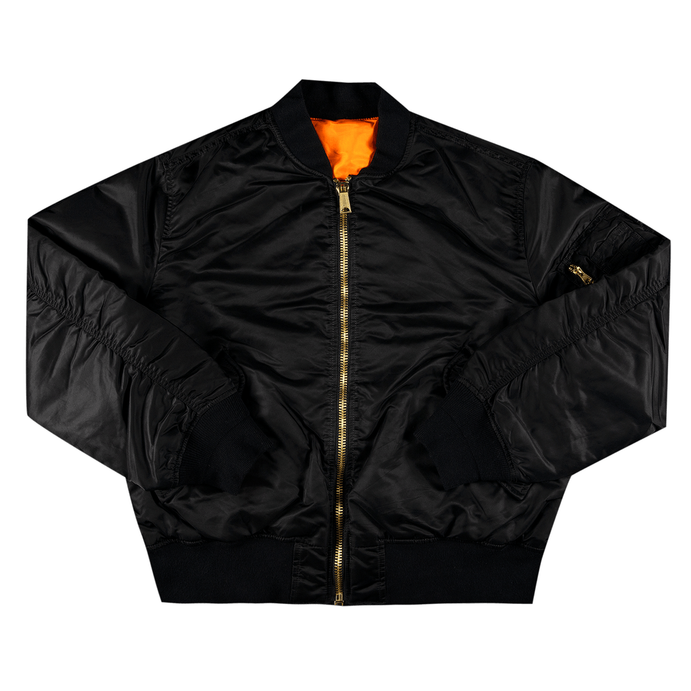 Leather jacket Supreme Black size M International in Leather - 36395921