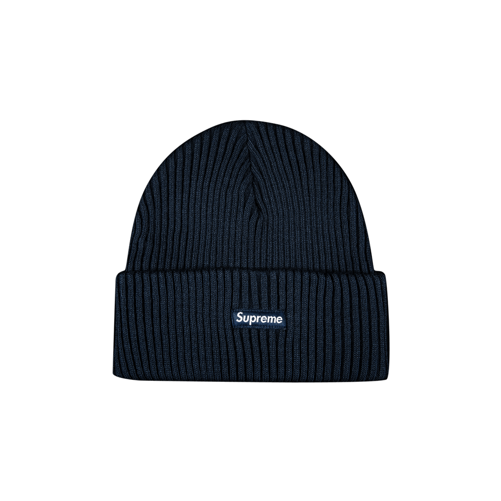 Buy Supreme Wide Rib Beanie 'Navy' - FW20BN8 NAVY | GOAT