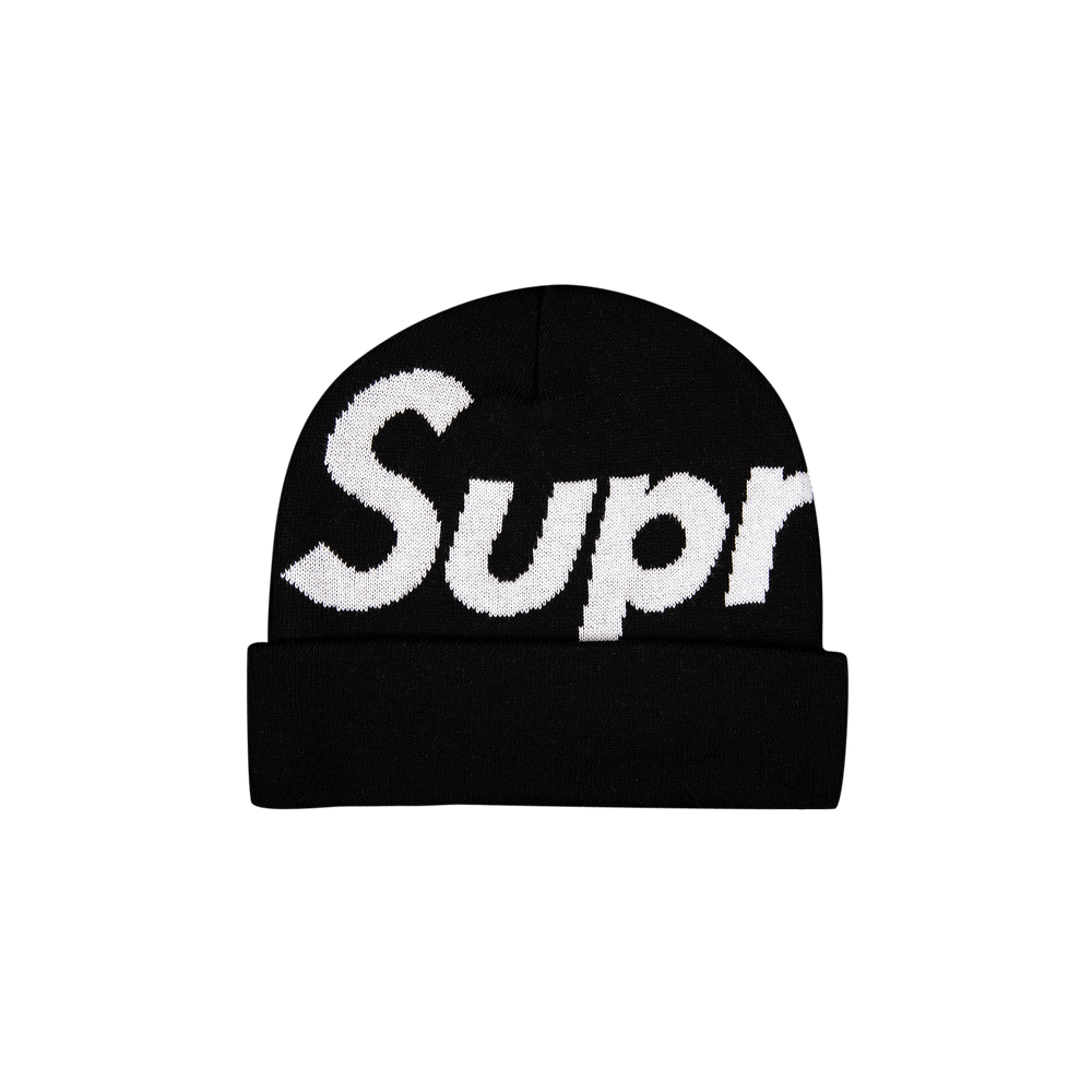 Buy Supreme Big Logo Beanie 'Black' - FW20BN9 BLACK | GOAT