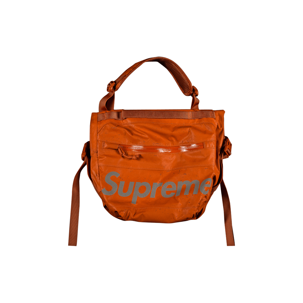 Supreme Waterproof Reflective Speckled Shoulder Bag 'Orange'