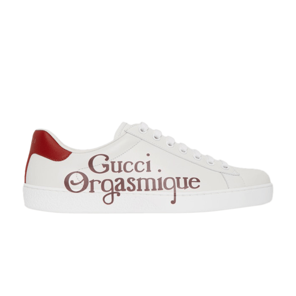 Gucci New Ace 'Gucci Orgasmique - White Hibiscus Red' | GOAT