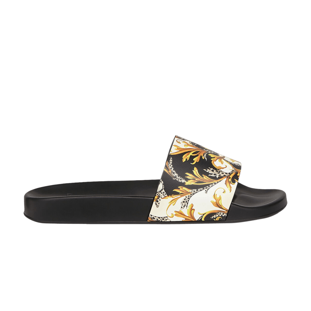 Versace Slide Acanthus Print