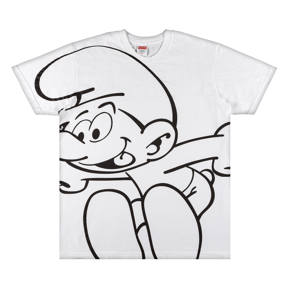 Supreme smurf t shirt clearance