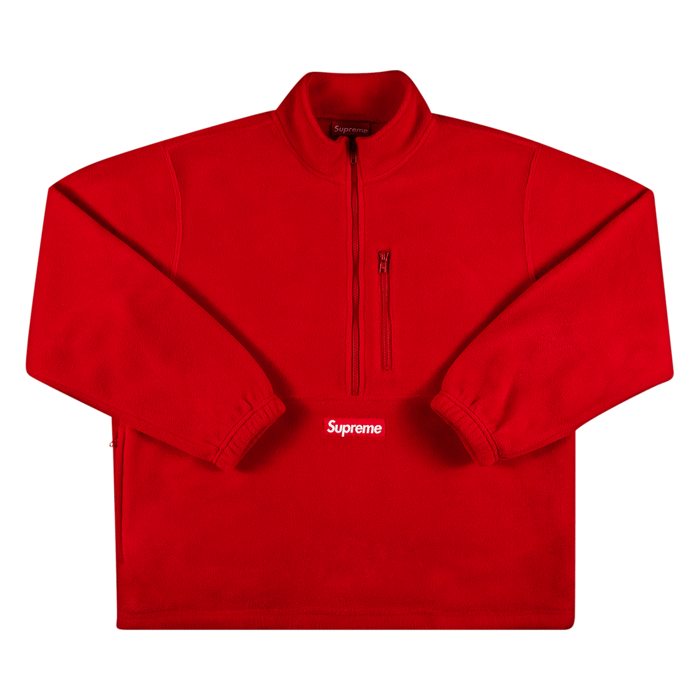 Buy Supreme x Polartec Half Zip Pullover 'Red' - FW20SW53 RED