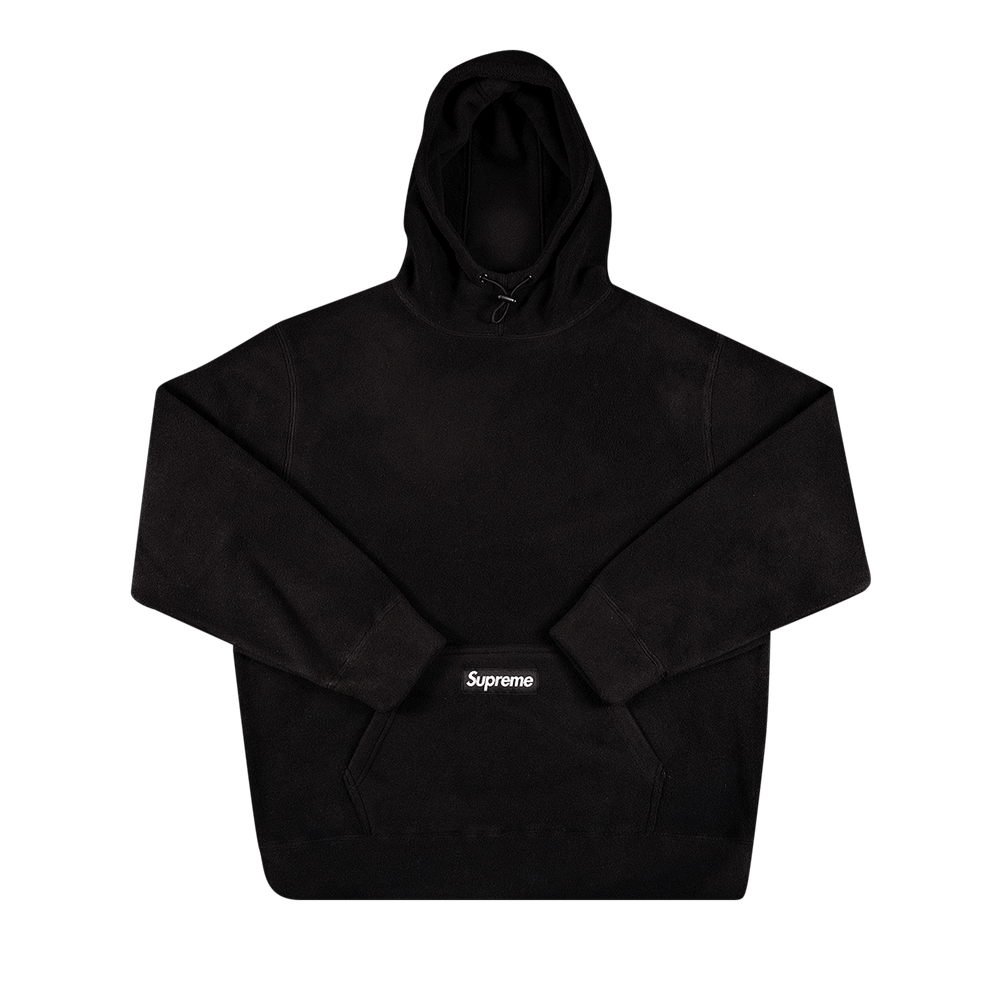 Supreme x Polartec Hooded Sweatshirt 'Black' | GOAT CA