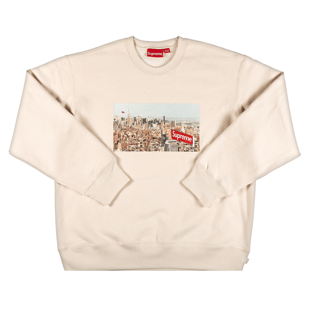 Buy Supreme Aerial Crewneck 'Natural' - FW20SW93 NATURAL