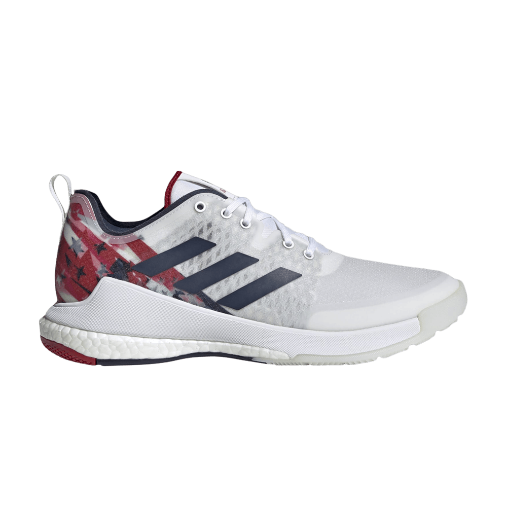 adidas gazelle silver green womens adidas CrazyFlight Mid Volleyball Shoes Core Black / Cloud White / Core  Black  Heppo.com