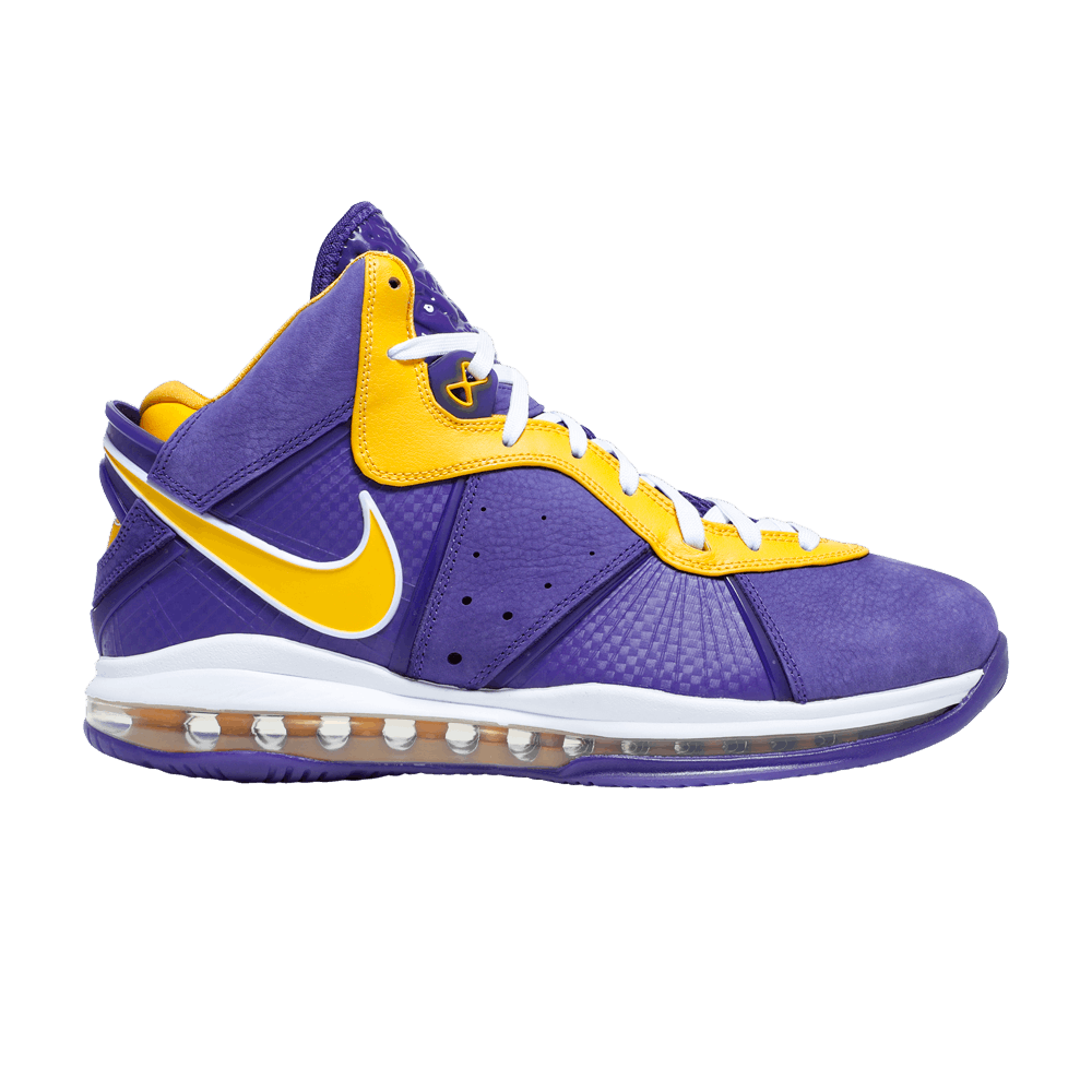 LeBron 8 'Lakers' - Nike - DC8380 500 - court purple/court  purple/university gold/university gold