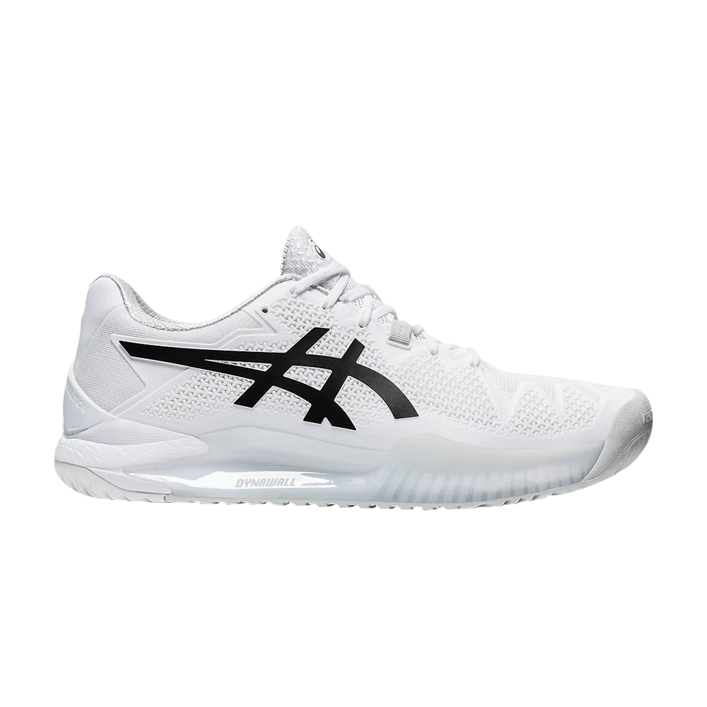Asics Gel Resolution 8 White Black