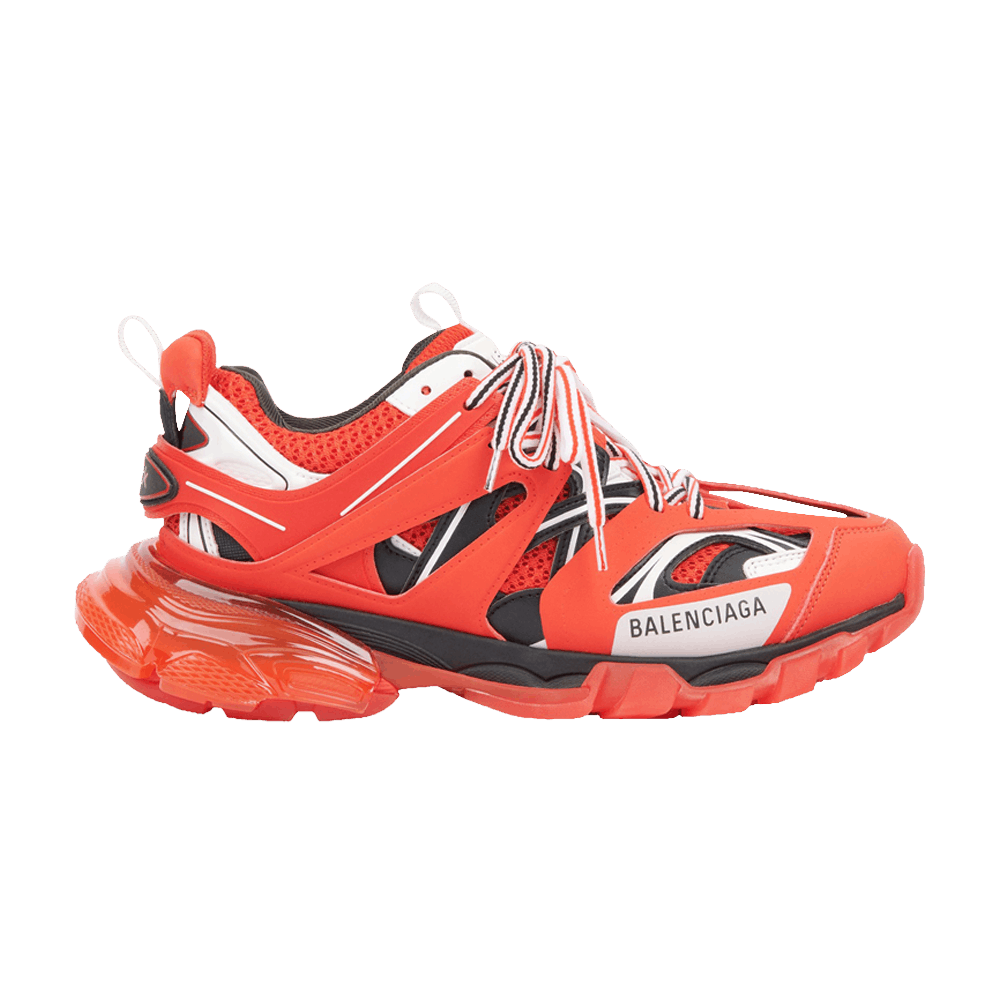 Balenciaga Track Sneaker 'Clear Sole - Red' | GOAT