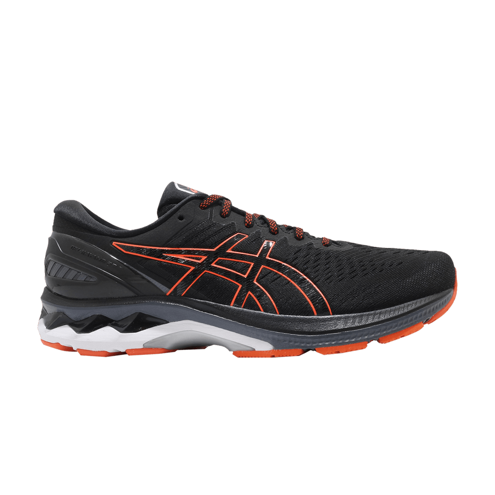 Buy Asics Gel Kayano 27 4E Wide 'Black Marigold Orange' - 1011A833