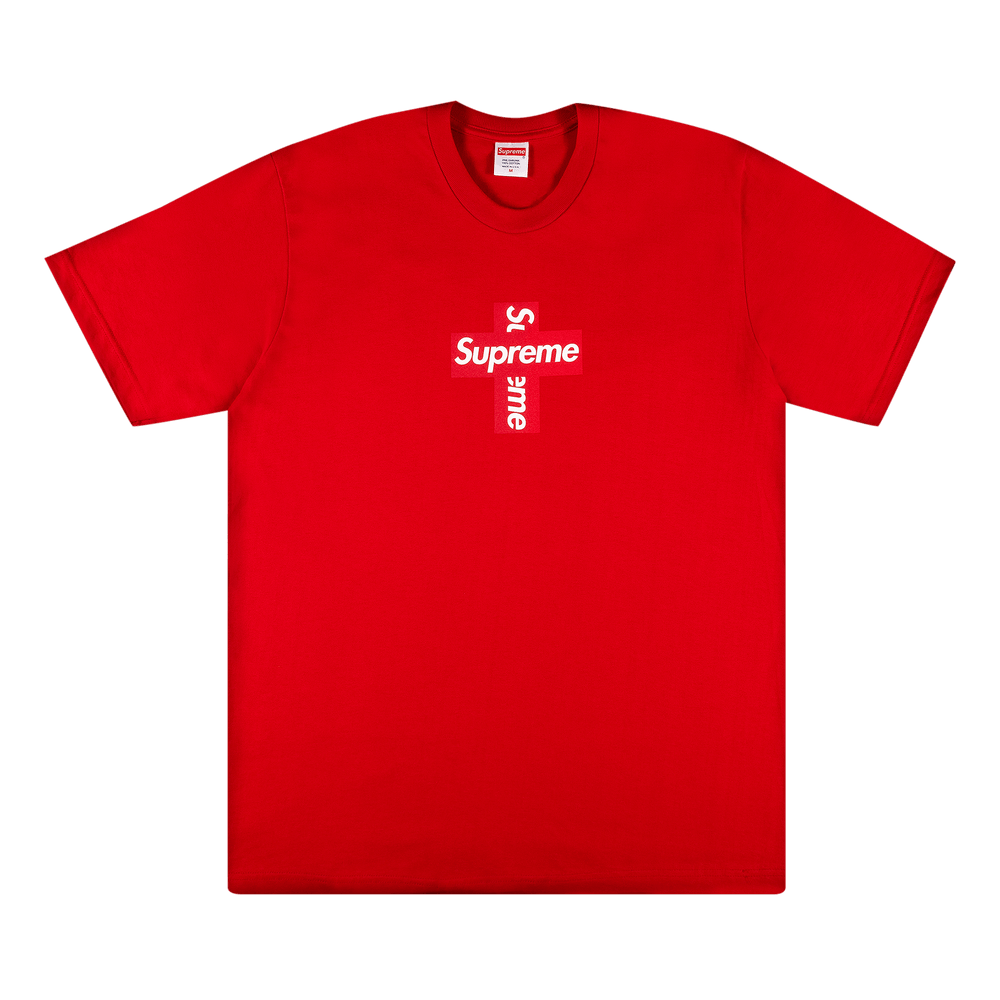 2020 F/W SUPREME VELOUR BASEBALL JERSEY TEE T-SHIRT CDG BOX LOGO PCL RED S  SMALL