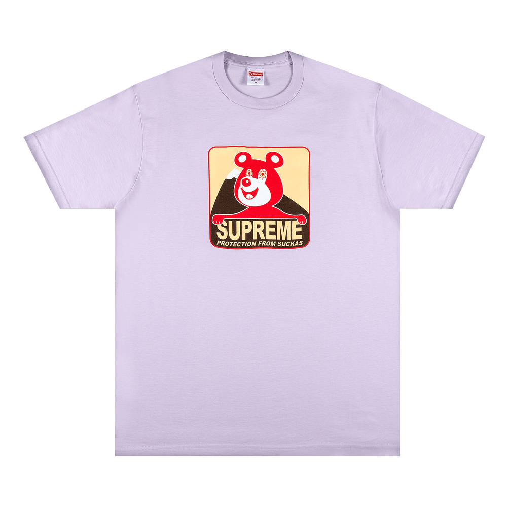 Supreme Bear Tee 'Light Purple