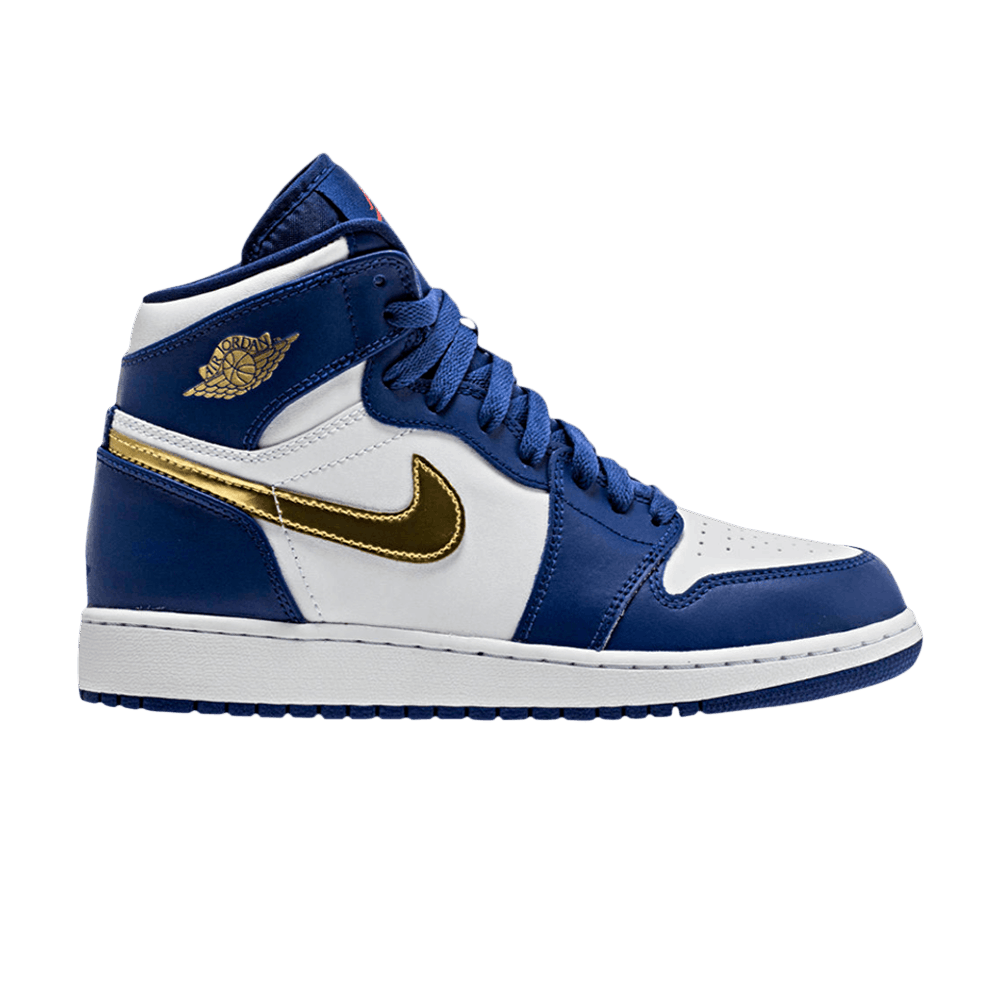 Buy Air Jordan 1 Retro High BP Gold Medal 705303 406 GOAT