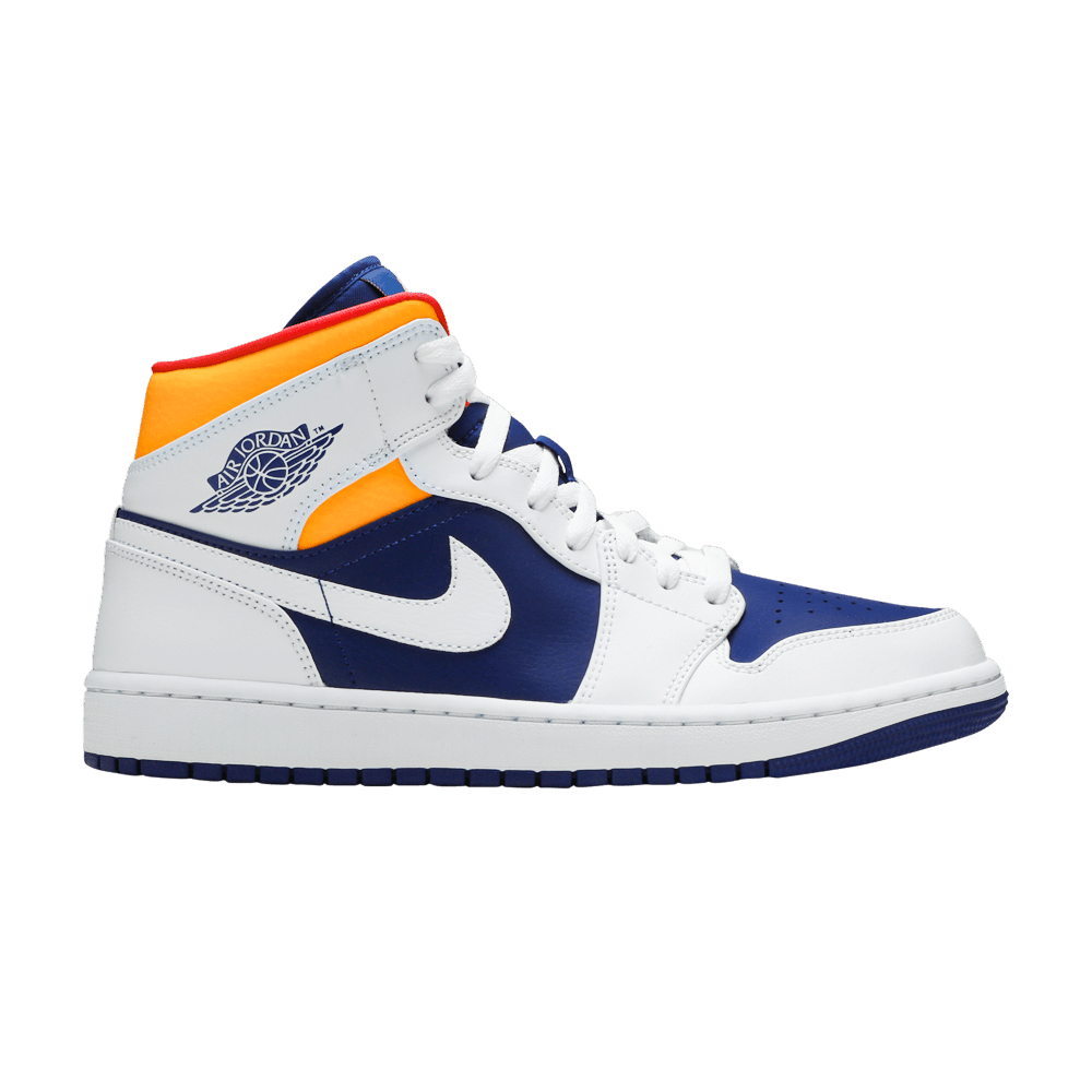 Air Jordan 1 Mid White Deep Royal Blue Air Jordan 131 Goat