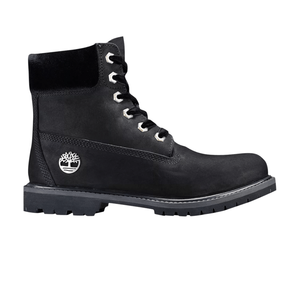 Black velvet timberlands outlet