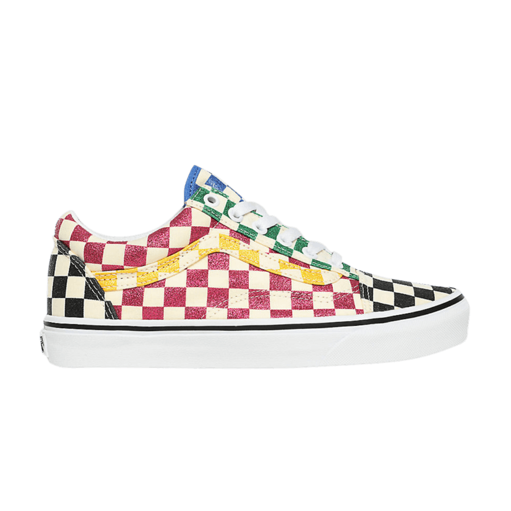 Vans Old Skool Glitter Check