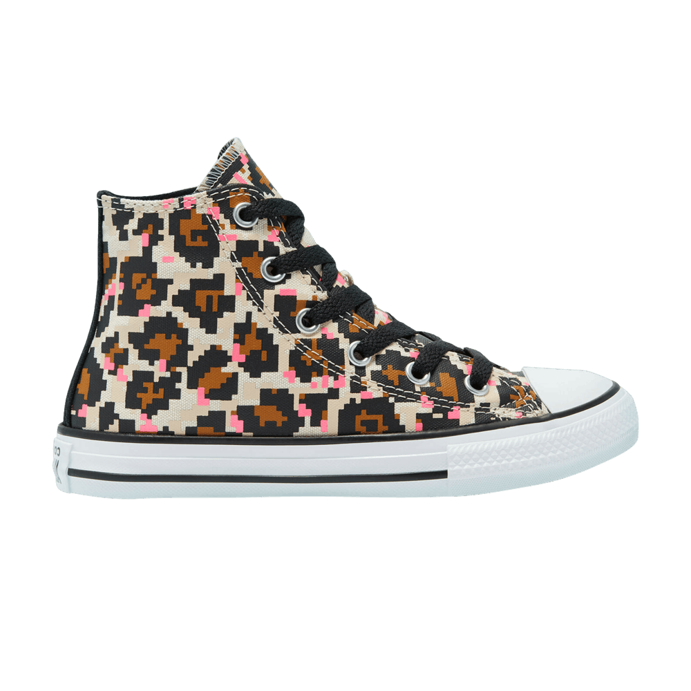 Buy Converse Chuck Taylor All Star High GS '8-Bit Leopard Print