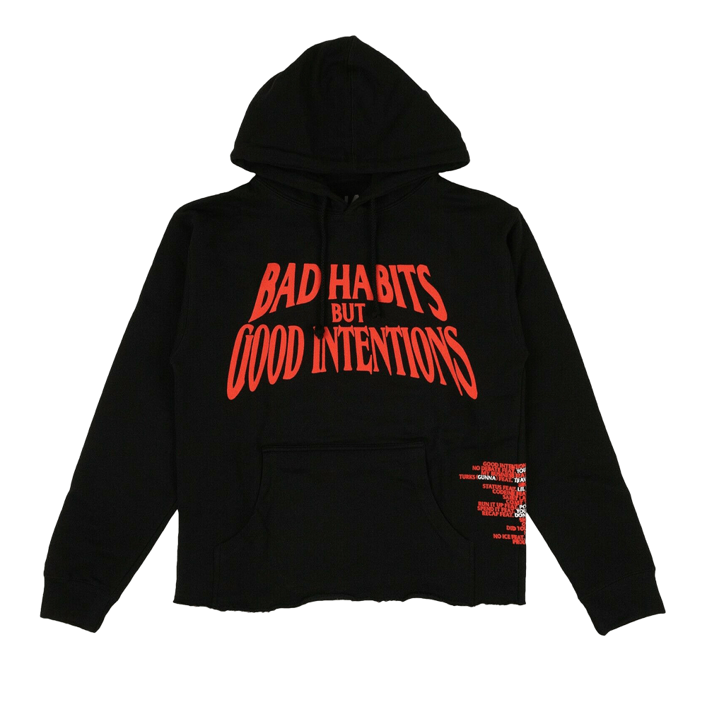 Buy Vlone x Nav Bad Habits Good Intentions Hooded Sweatshirt