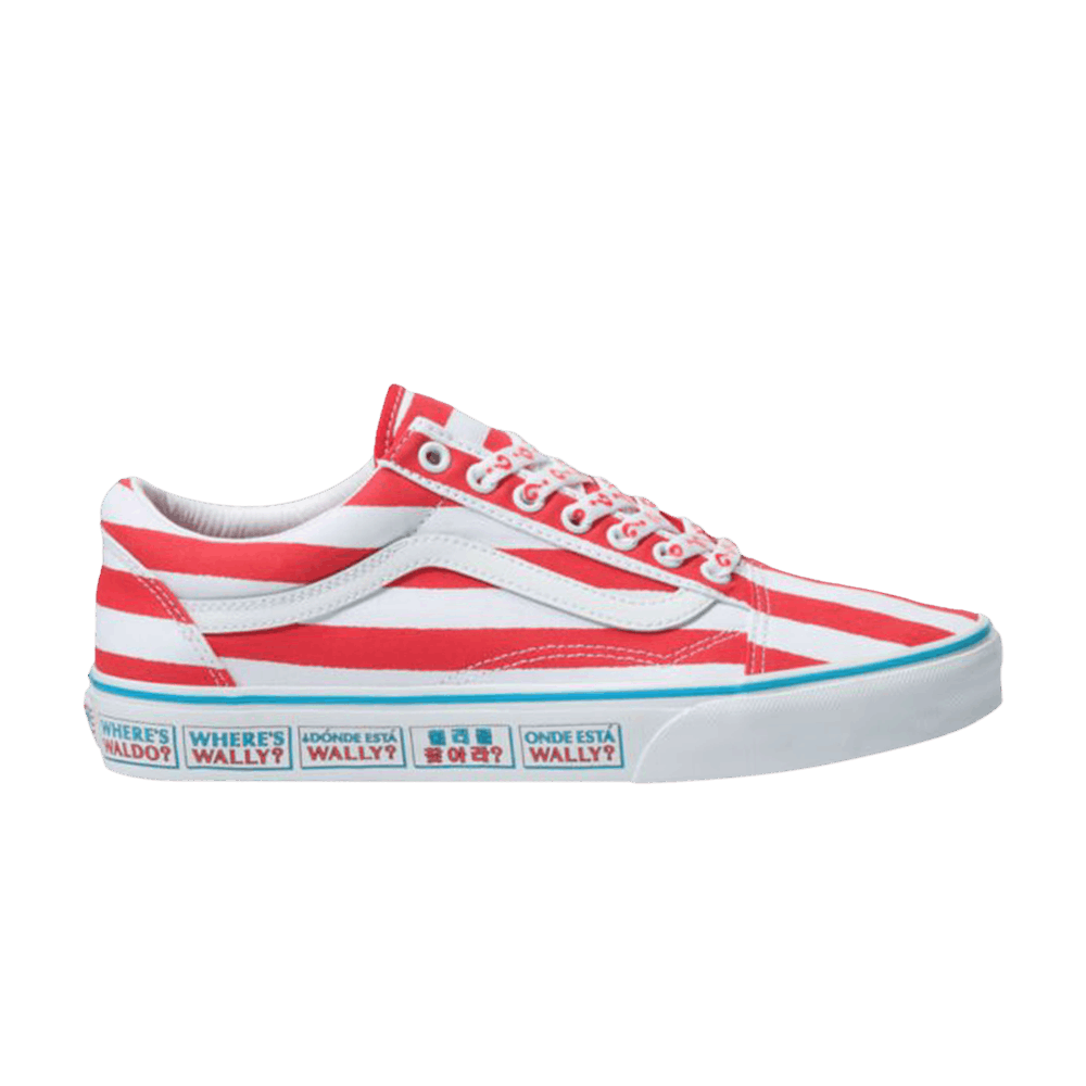 Where's Waldo? X Vans Old Skool International Stripes