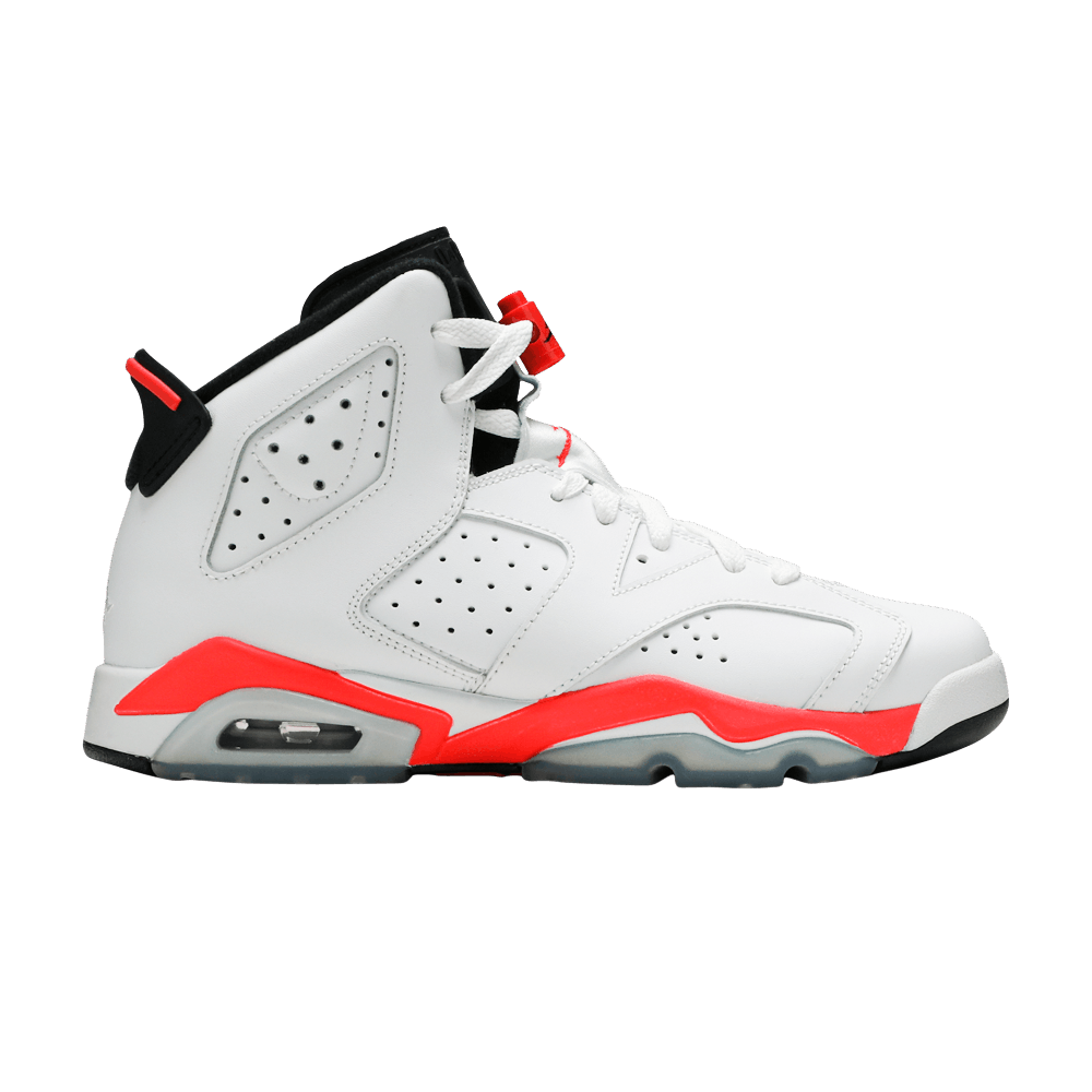 Buy Air Jordan 6 Retro BG White Infrared 2014 384665 123 GOAT
